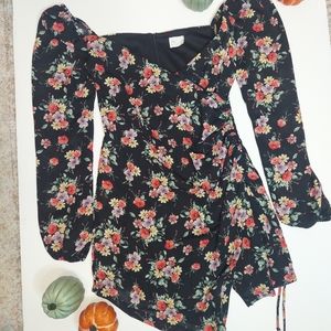 Floral mini dress